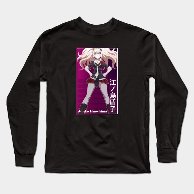 Junko Enoshima Long Sleeve T-Shirt by Koburastyle